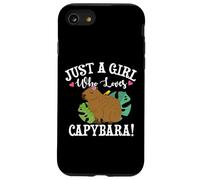 Womens Meme Lover Girl Who Loves Capybaras Lover Carcasa para iPhone SE (2020) / 7 / 8