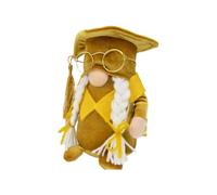 (Womens model) Graduation Season Gnome Scholarly Doctorial Hat Decorative Hat Face less Doll Decorations for Holiday Party Decorations