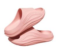 Womens Orthopedic Flip Flops with Arch Support Plantar Fasciitis Cloud Sliders Walking Platform Recovery Sandals Ladies Corrective Sports Sandal Open Toe Thick Cushion Indoor Outdoor for Summer