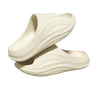 Womens Orthopedic Flip Flops with Arch Support Plantar Fasciitis Cloud Sliders Walking Platform Recovery Sandals Ladies Corrective Sports Sandal Open Toe Thick Cushion Indoor Outdoor for Summer