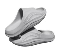 Womens Orthopedic Flip Flops with Arch Support Plantar Fasciitis Cloud Sliders Walking Platform Recovery Sandals Ladies Corrective Sports Sandal Open Toe Thick Cushion Indoor Outdoor for Summer