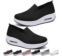 Women's Orthopedic Sneakers, Zapatillas OrtopéDicas para Mujer, Zapatillas Deportivas con Plataforma Elástica y Malla para Mujer, para Ponerse de pie, Correr, Caminar, Trabajar