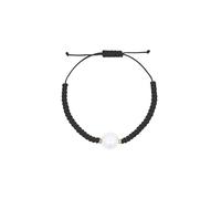 Women's pearl bracelet Rue des Mille Whiteside 925 silver cord BR-019 M4N AU