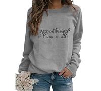 Womens Physical Therapy Sweatshirt Funny Therapist Crewneck Long Sleeve Fall Pullover Top Blouse