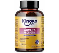 WOMEN'S PROBIOTICS - Probioticos Mujer Flora Intima - 100B UFC | L. crispatus, L. gasseri, L. rhamnosus, L. reuteri, L. plantarum + B. longum + S. thermophilus | FOS | D-Manosa + Arandano | 120 Caps