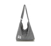 Women's Retro Large Size Canvas Shoulder Bag Hobo Crossbody Handbag Casual Tote