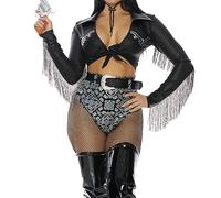 Women's Ride It out Cowgirl Fancy Dress Costume Medium/Large