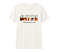 Women's Rights Are Human Rights - International Women's Day Camiseta Premium