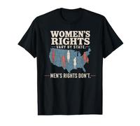 Women's Rights Vary by State Men's Rights Don't Feminist Camiseta gráfica económica