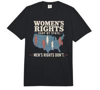 Women's Rights Vary by State Men's Rights Don't Feminist Comfort Colors Adult Heavyweight T-Shirt