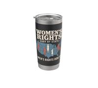 Women's Rights Vary By State Men's Rights Don't Feminist Vaso térmico de acero inoxidable de doble pared