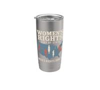 Women's Rights Vary By State Men's Rights Don't Feminist Vaso térmico de acero inoxidable de doble pared