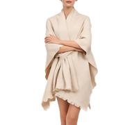 Womens Shawl - Sweater Cardigan Cape Scarf, Soft Warm Shawls, Static Structural Thermal-Wrap-, Anatomical Drapery-Interface | For Travel, Birthday, Christmas, Fall, Winter, Autumn