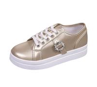 Womens Silver Trainers Running Shoes Orthopedic Fitness Sneakers Lightweight Breathable Jogging Walking Gym Sports Casual Trainers Tennis Shoes Back to School Plimsolls