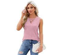 Women's Sleeveless Plaid Two Piece Set Casual Gingham Tank Top and Wide Leg Pants Outfit Summer Vacation Lounge Wear Matching Sets