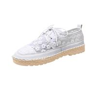 Womens Slip On Trainers Ladies Wide Fit Breathable Mesh Running Walking Shoes Comfortable Arch Support Soft Sole Athletic Tennis Sneakers Non Slip School Shoes for Girls UK Summer