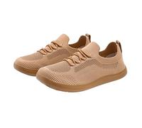 Womens Slip On Trainers Ladies Wide Fit Breathable Mesh Running Walking Shoes Comfortable Arch Support Soft Sole Athletic Tennis Sneakers Non Slip Orthopaedic Shoes for Women UK Summer