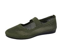 Womens Slip On Trainers Summer Ladies Sneakers Walking Barefoot Shoes Mesh Breathable Lightweight Casual Fashion Wide Fit Beach Comfy Washable Slide Sport Orthopedic Shoes