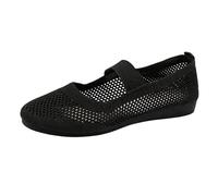 Womens Slip On Trainers Summer Ladies Sneakers Walking Barefoot Shoes Mesh Breathable Lightweight Casual Fashion Wide Fit Beach Comfy Washable Slide Sport Orthopedic Shoes