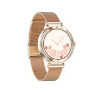 Women's Smartwatch: Heart Rate, SpO2, Menstrual Care, Sleep Monitoring, Bluetooth (Pink)