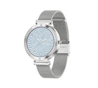 Women's Smartwatch: Heart Rate, SpO2, Menstrual Care, Sleep Monitoring, Bluetooth (Silver)