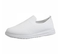 Womens Sneaker Shoes,Women's Suede Casual Slip on Shoes Wedge Moccasin Loafers Walking Shoes Trainers Slip on Platform Sneaker ESJA5A99