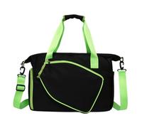 Women's Sports Bag - 16.93x7.87x11.81in Multifunctional Sports Bag | Pickle Ball Bags | Sport Shoulder Bags with Bottle Pocket Shoe Compartment Waterproof Handle Pouch for Racket Workout Travel