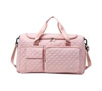 Womens Sports Tote Bag, Overnight Duffel, 17.32x7.87in Widened Shoulder Strap, Large Capacity Luggage Separation for Clothes When Traveling and Gym Accessory