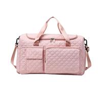 Women's Sports Tote Bag, Overnight Travel Duffel, Widened Shoulder Strap, Large Capacity Design, Wet & Dry Separation, Perfect for Towels, Clothes, Luggage Accessories, rosa, Se référer au descriptif