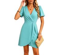 Women's Summer Casual Loose Fit Solid Color Square Neck Sleeveless Romper Jumpsuit with Wide Straps Flowy A-Line Playsuit for Beach Vacation Daily Wear