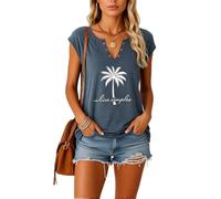 Women's Summer Pleated Square Neck Sleeveless Top Loose Fit Casual Tank Blouse Solid Color Flowy Tunic Shirt for Vacation Beach Daily Wear