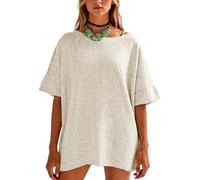 Women's Summer Striped Sleeveless Tank Top Casual Color Block Pocket Crew Neck Loose Fit Muscle tee Shirt for Beach Vacation Daily Wear