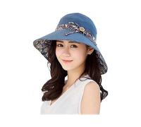 Women's Sun Hat Sunscreen UPF50+ Summer Foldable Beach Dome Hat Outdoor Wide Brim Cap