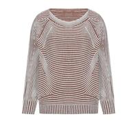 Women's Sweaters Long Sleeve Crew Neck Loose Comfy Casual Striped Warm Tops Fashion for Fall and Winter Outdoor