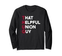 Womens That Helpful Union Guy Thug Union Rep Manga Larga