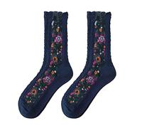 Womens To Keep Warm Sock Restoring Ancient Ways Calcetines de Algodón Ligeros Calcetines Cerveza, marine, Talla única