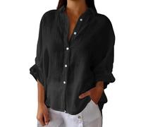 Women's Tops Cotton and Linen Tie Back Design Shirt Blouse Top Summer Baggy Shirts Casual Blouse Ladies Going out Basic T Shirts E-126