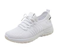 Womens Trainers Running Shoes Air Cushion Arch Support Sneakers Platform Trainers Ladies Walking Shoes Mesh Breathable Lightweight Sport Sneakers Outdoor Gym Athletic Tennis Jogging