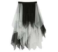 Women's Tulle Tutu Skirts for Adult Classic Elastic 4 Layered Frilly Elastic Skirt Ladies 80s Fancy Dress Ladies Girls Dance Costume for Dress-up Outfit Party Dance Dresses