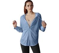 Women's UPF 50 UV Sun Protection Long Sleeve Full Zip Quick Dry Hoodie Jacket for Summer Athletic Wear Light Breathable Outdoor Activity