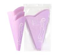 Womens Urinal Funnel, Female Pee Funnel, Waterproof Temporary Paper Funnels, Lightweight Leakproof Design for Girls Urination Standing Use to Camping Hiking Festivals