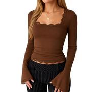 Women's V Neck Short Sleeve T Shirt with Gold Heart Print and Striped Sleeves Casual Summer Top Plus Size XL to 5XL Loose Fit Blouse for Ladies Girls