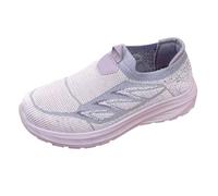 Women's Walking Shoes Air Cushion Running Shoes Non-Slip Orthopedic Trainers for Plantar Fasciitis Comfortable Breathable Workout Gym Sports Athletic Fashion Trainers Sneakers