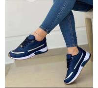 Womens Walking Shoes for Plantar Fasciitis Arch Support Orthotic Running Sneakers Air Athletic(Blue,38)
