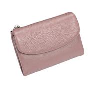 Women's Wallet, Leather Card Wallets, Slim Portable Organizer with Zippered Pockets, Minimalist Coin Purse, Women Stylish Accessory for Sister, Friends, Family, Wife, Girlfriend, Girls, Mother