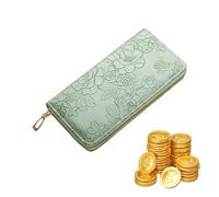 Womens Wallet - Zipper Change Purse, Portable Multi Slot Card Holder Wallet, Leather Purse | For Ladies Mothers Wives Travelers Daily Carry Travel Vacation Office Shopping Party Concerts Wedding