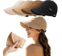 Women's Wide Brim Sun Visor Hat，B