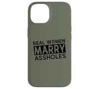 Womens Wife Real Woman Marry AsHols Funny Husband Wife Carcasa para iPhone 14