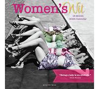 Women's Wit | 2024 12 x 24 Inch Monthly Square Wall Calendar | Graphique de France | Humor Entertainment Companionship