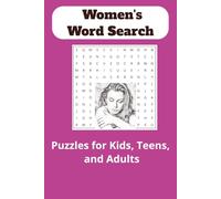 Women's Word Search Puzzle Book: Word Searches with Easy to read Print about Women, Makeup, Clothing, and More | 6x9 inches, 110 pages | 50+ puzzles... Gift for Family, Friends, and Free Time Fun